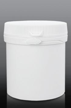 Pharmac. HDPE etain, blanc