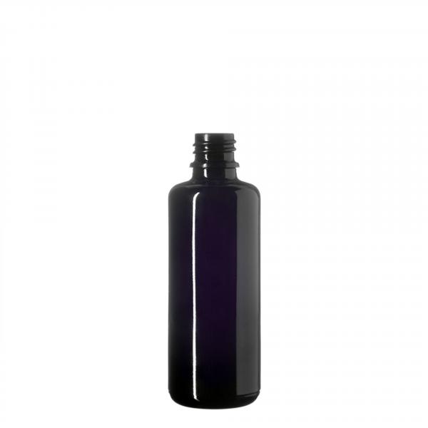 Violett Glas Tropferflasche Orion ( Mironglas ) mit Pipette