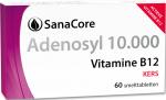 SanaCore Set: Adenosyl 10.000 Vitamine B12, Methyl 10.000 Vitamine B12,  Folaat 400 Actief Foliumzuur (6S) 5-Methyltetrahydrofolaat, 60 + 60 + 60 comprimés orodispersibles